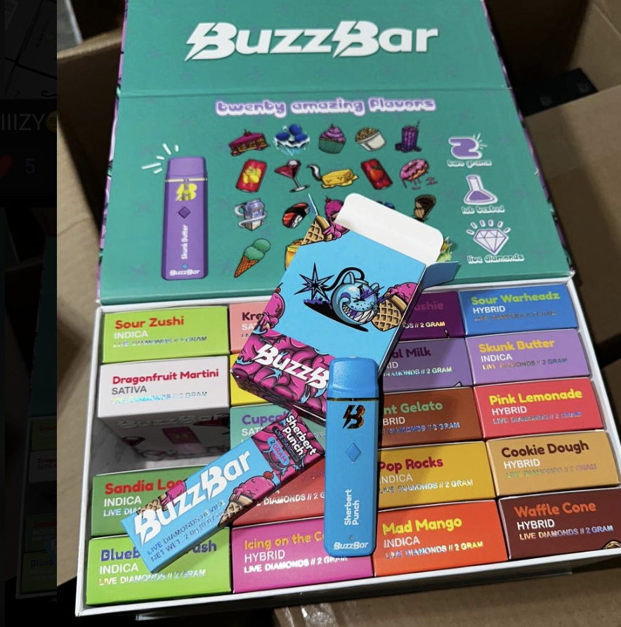 Buzz Bar 2 Gram Disposable Wholesale
